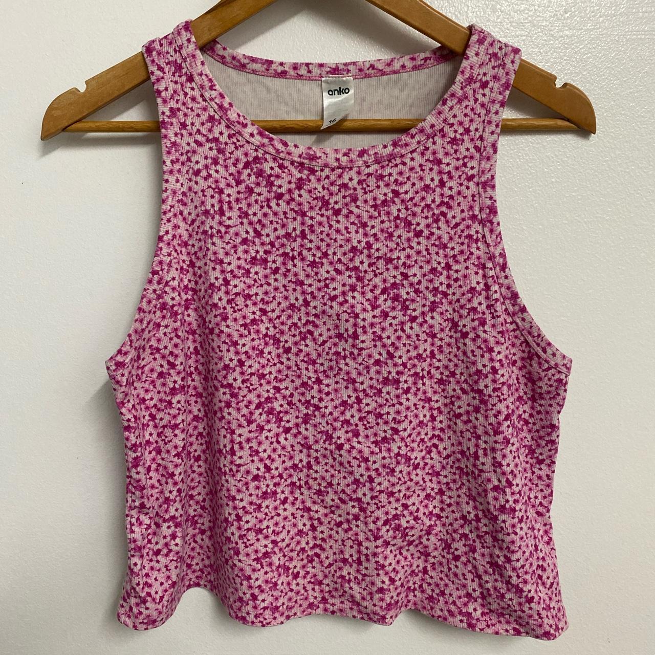 Floral Top Kmart Anko Size 16 Great top for summer... - Depop
