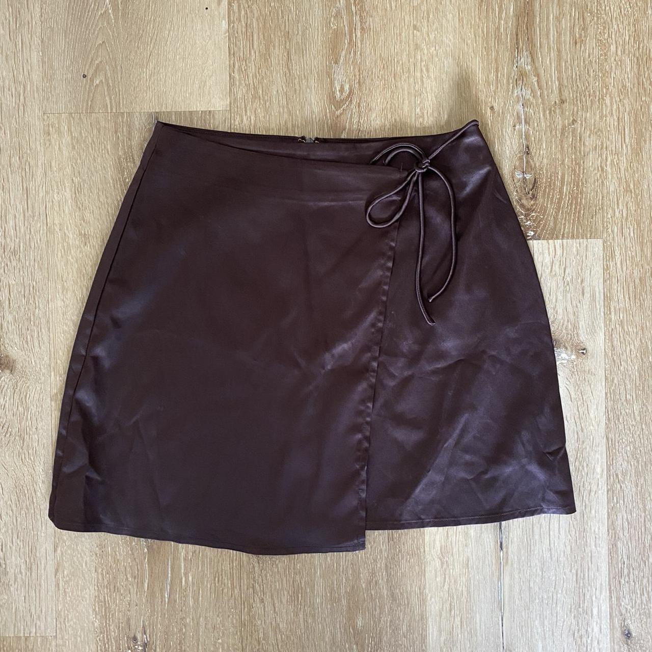 Universal store luck and trouble wrap skirt Size 8... - Depop