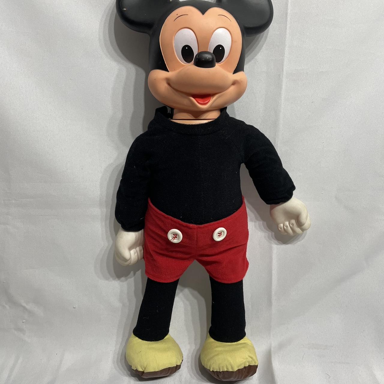 Vintage 1970s Marching Mickey Mouse on sale Doll Toy