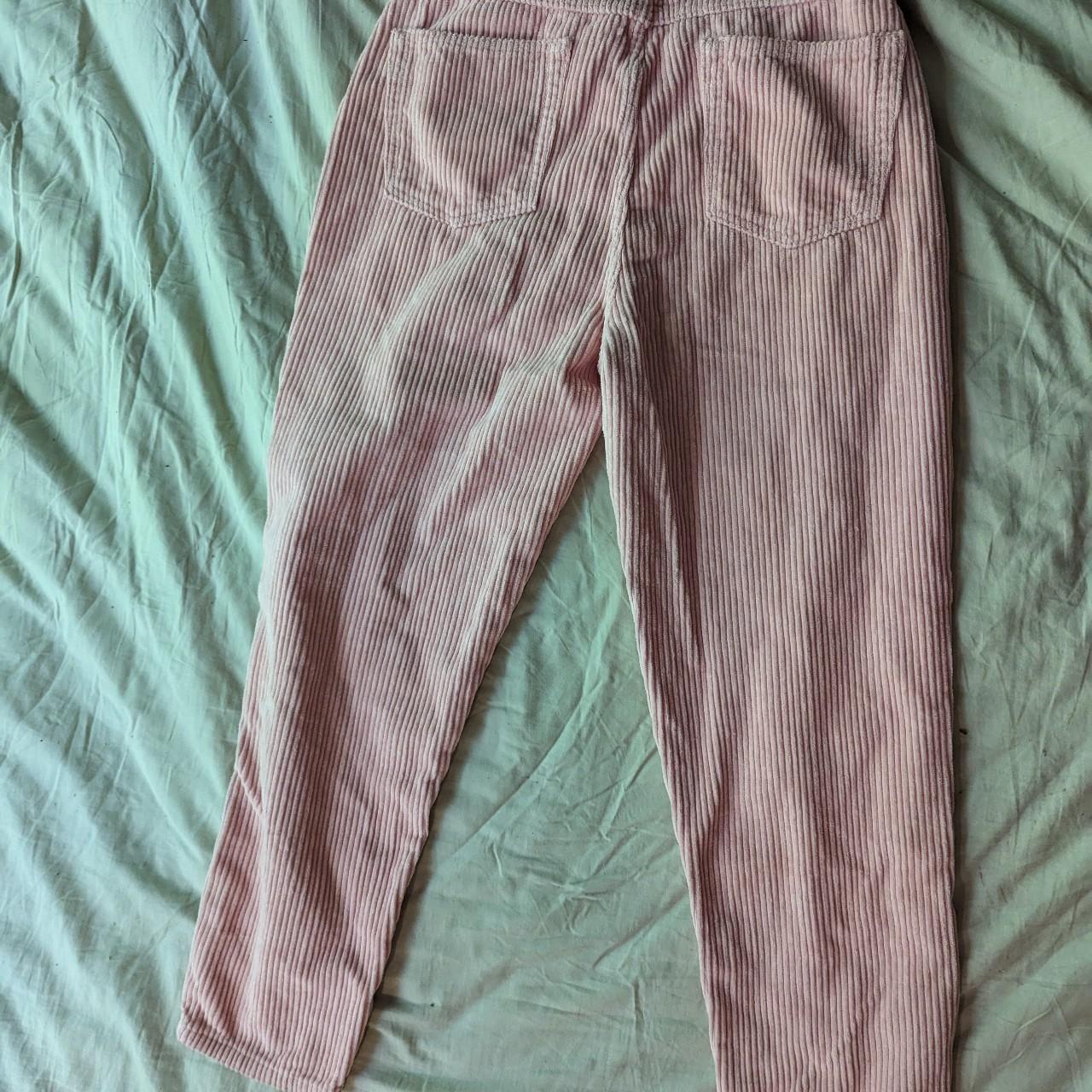 Reclaimed vintage store pink corduroy pants