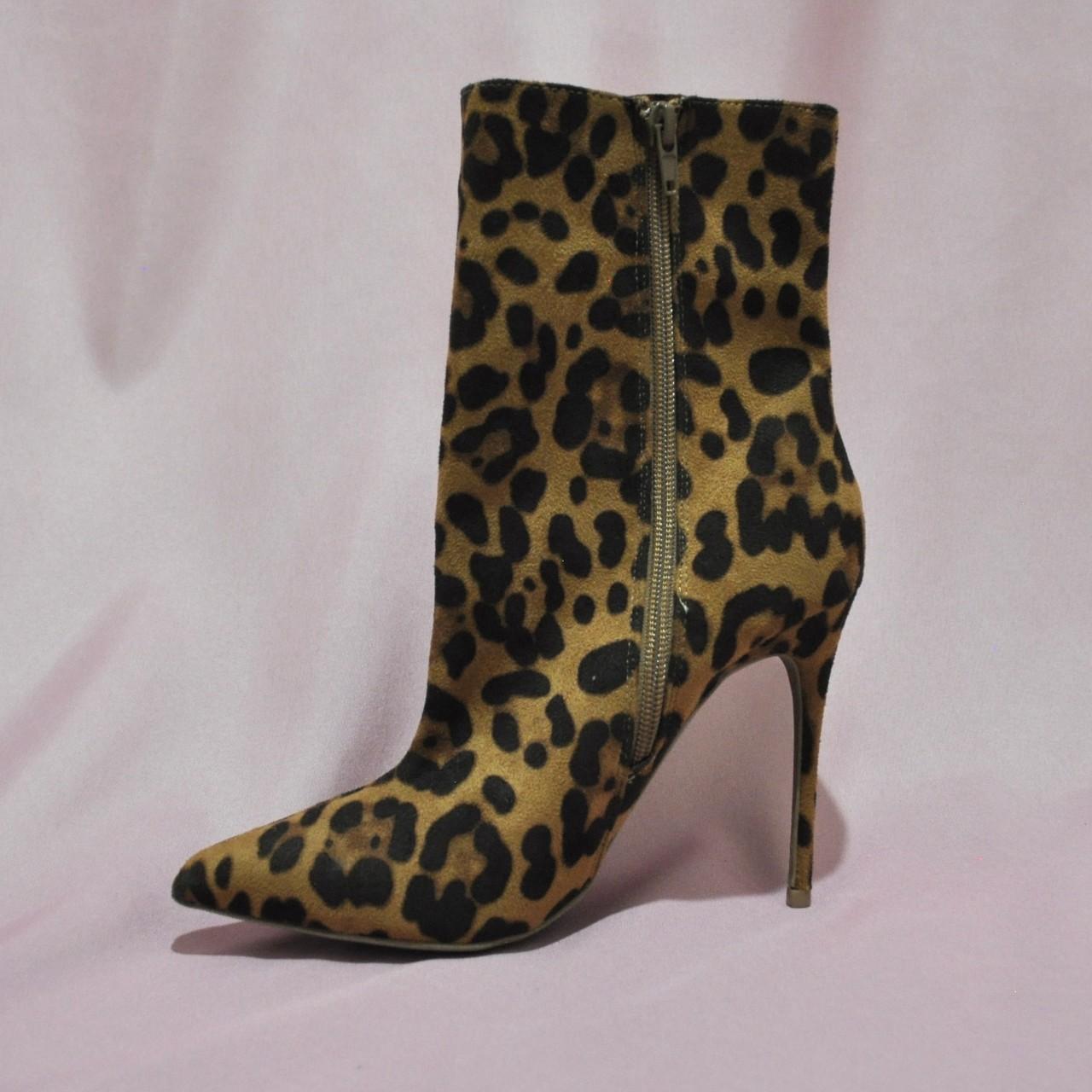 Leopard booties shop forever 21