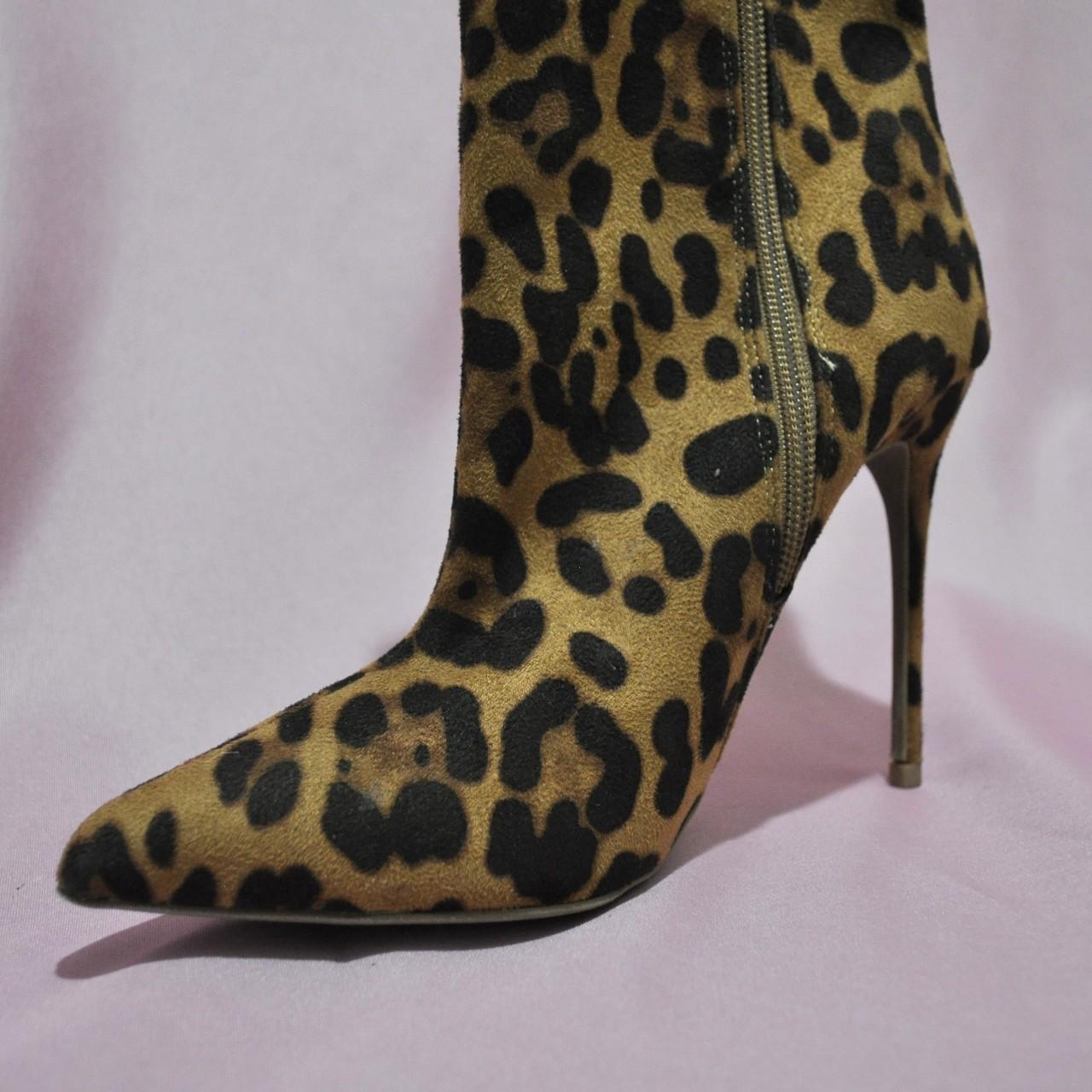 Leopard ankle boots hot sale forever 21