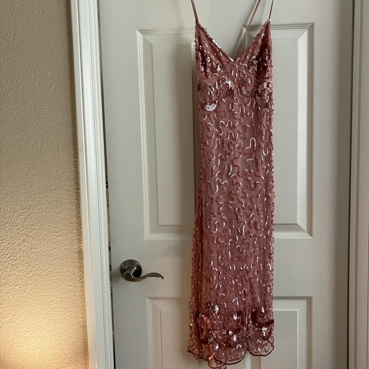 Depop Betsey Johnson Sequin Dress Pink Betsey Johnson Sequin Extremely