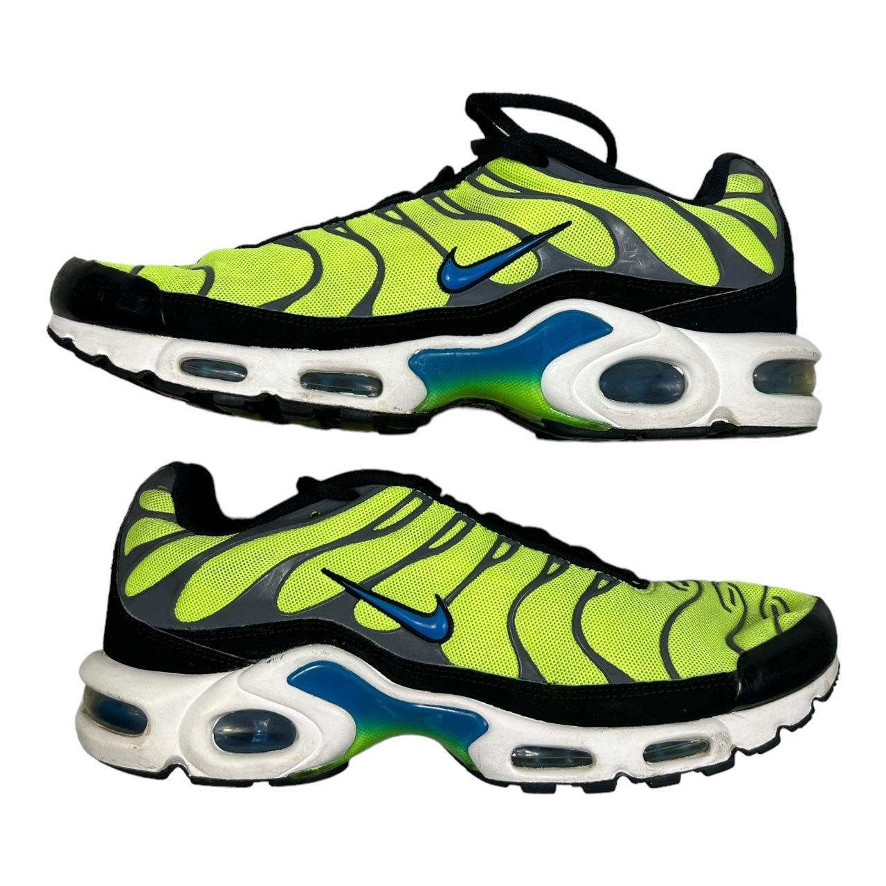 Nike air max plus tn ‘scream green’ neon colourway,... - Depop