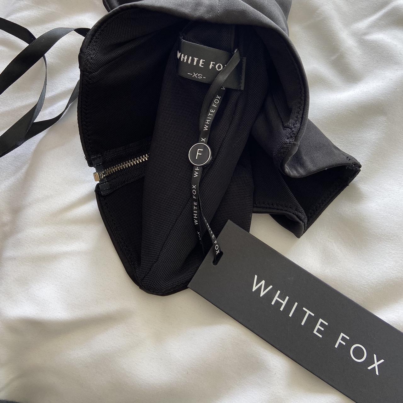 White Fox Pour It Up Bustier Black (XS), NEVER