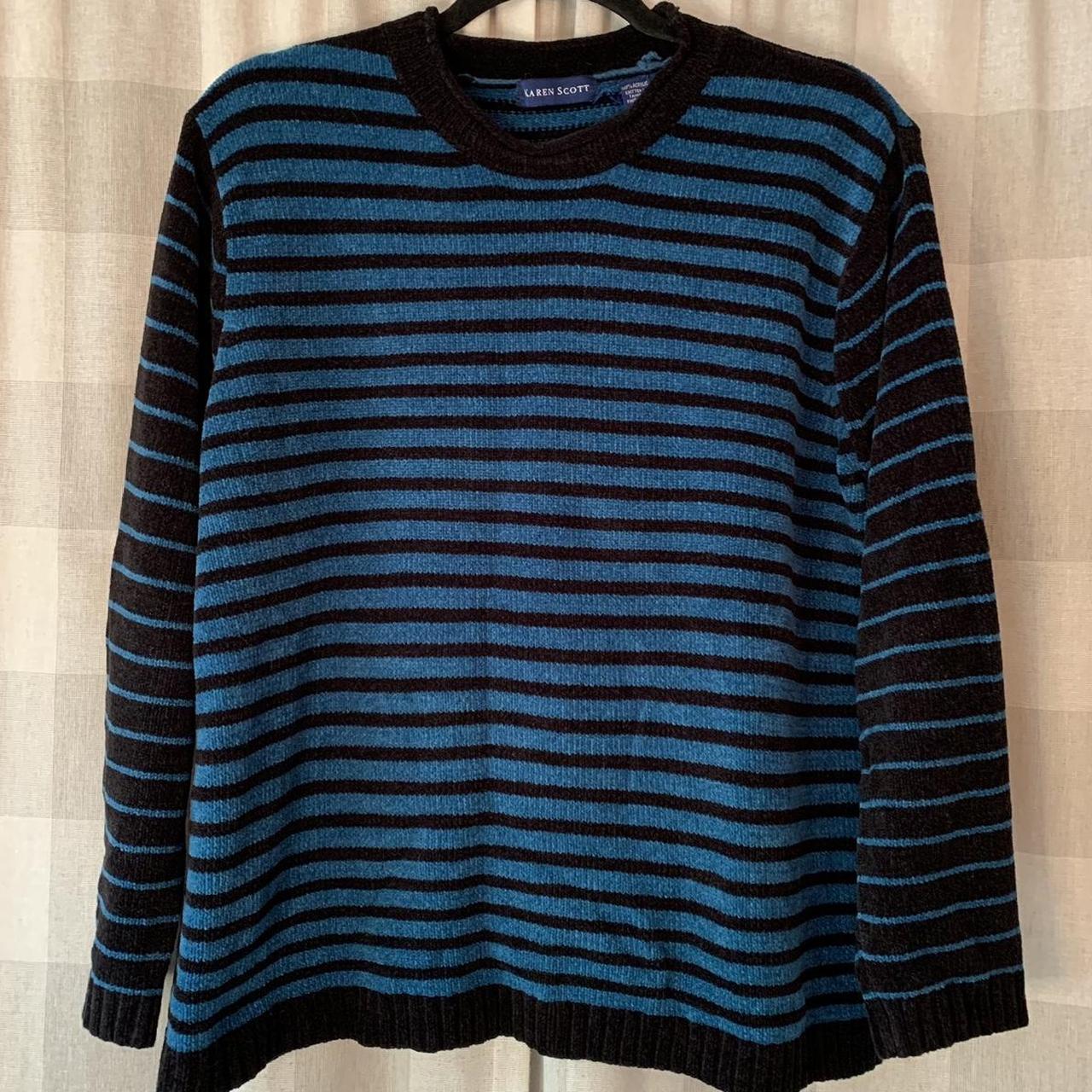 Karen Scott Crewneck Chenille Sweater