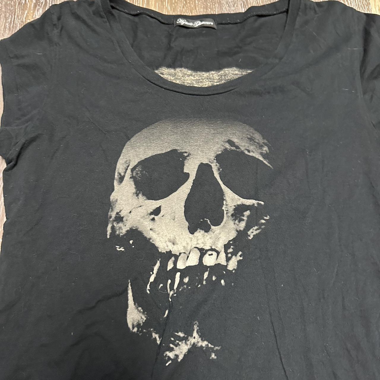 Hysteric Glamour Skullberry Tshirt Size One - Depop