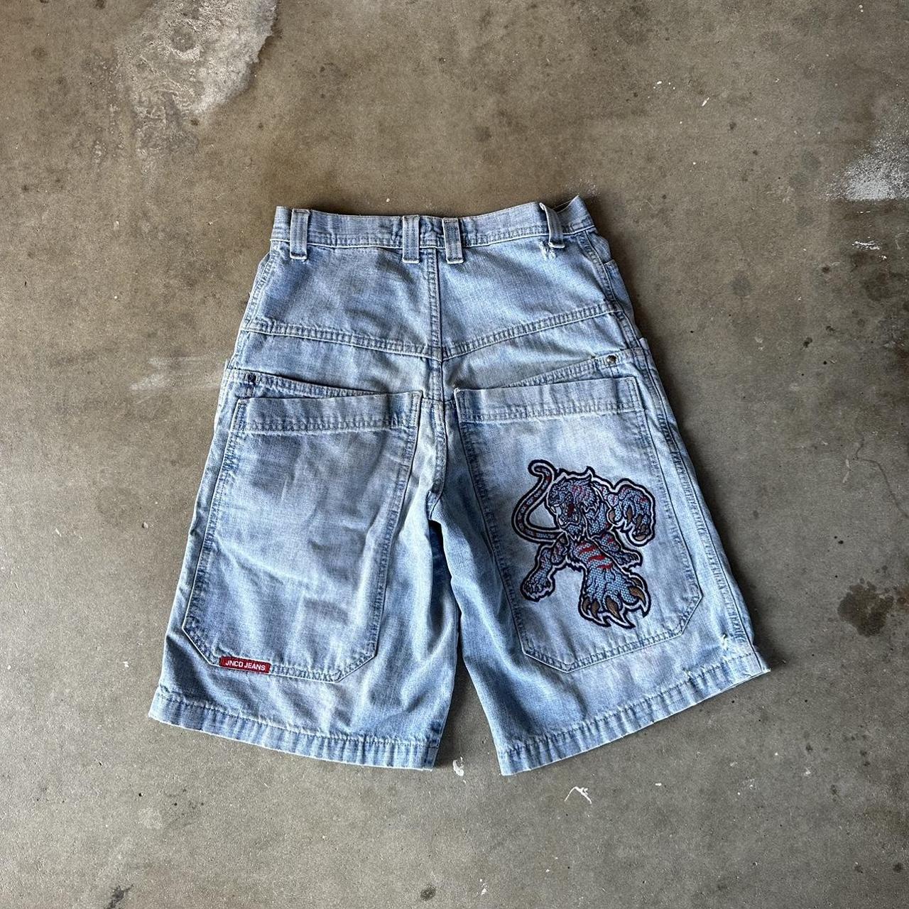 JNCO TIGER JORTS Extremely rare I have never ever... - Depop