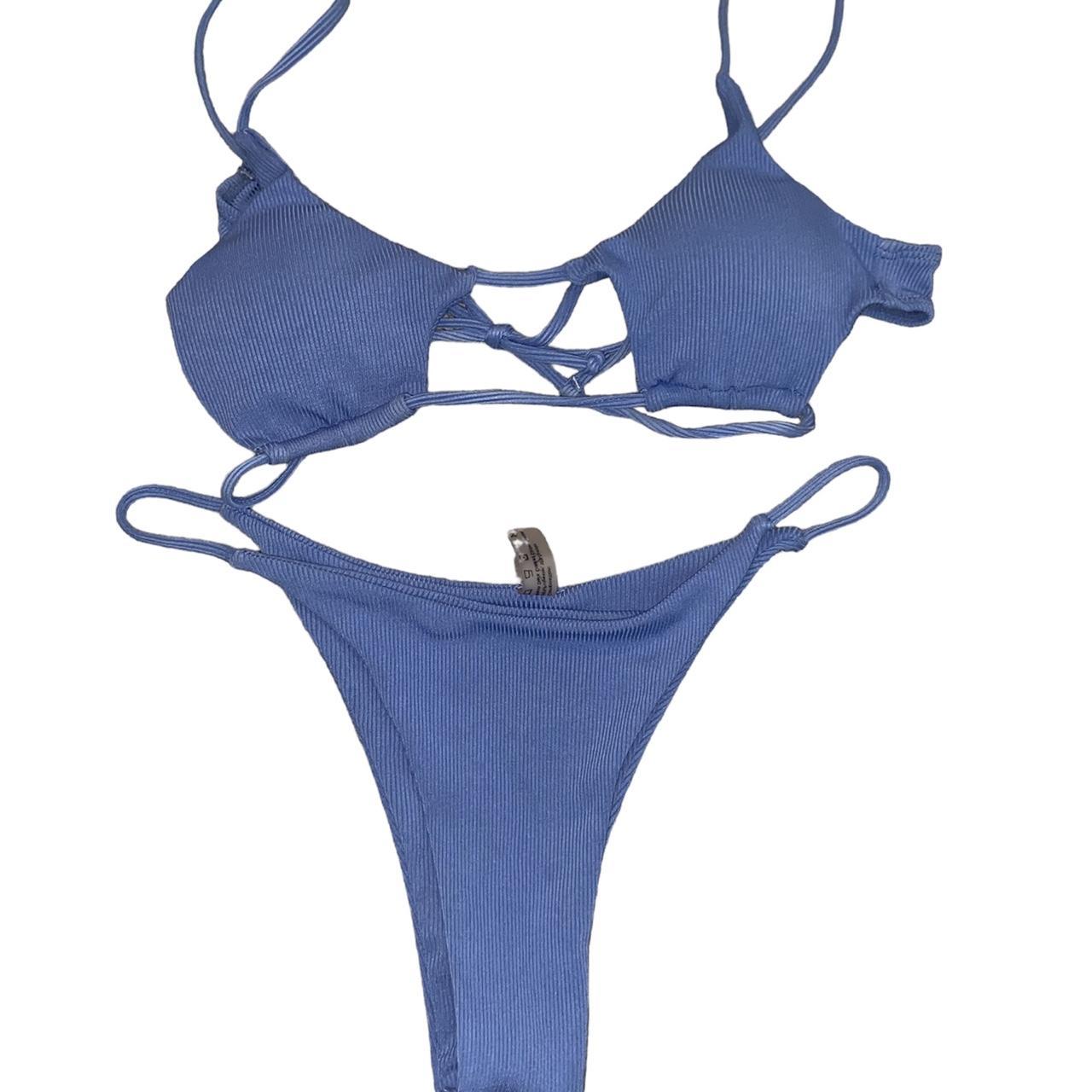 ZAFUL Women's Blue Bikinis-and-tankini-sets