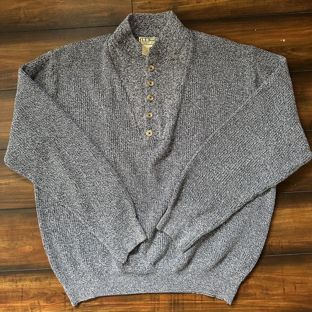 Mens #LLBean sweater, super comfy and soft, worn in... - Depop