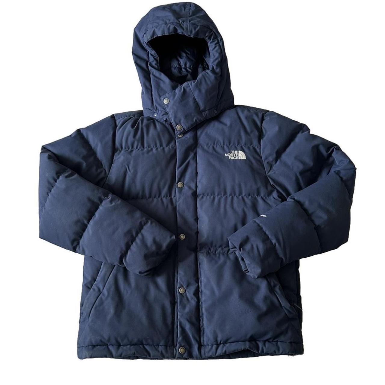 North face box hot sale canyon jacket navy