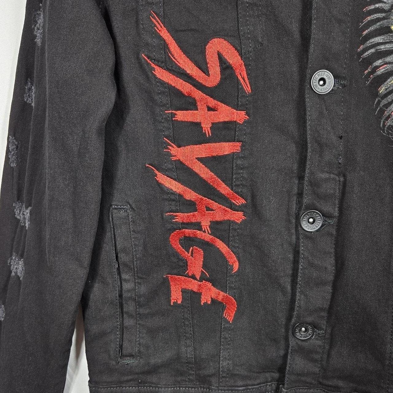 Source Unknown Men's Lightweight Jacket - Black/R… - image 3