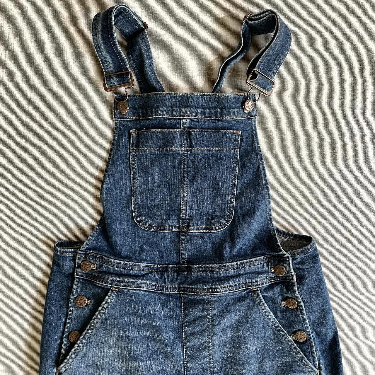 classic denim overalls about the item: the cutest... - Depop