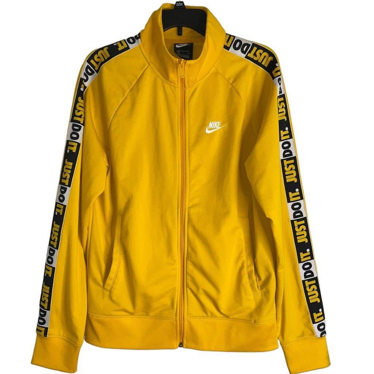 Nike jdi tape jacket yellow new arrivals