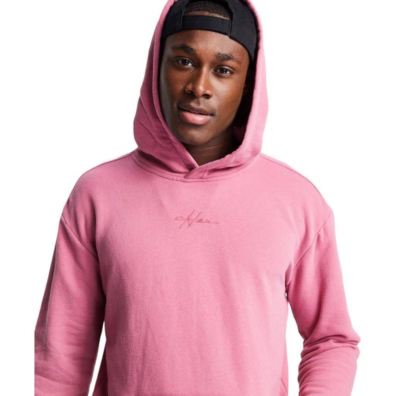 Hollister mens hotsell pink hoodie