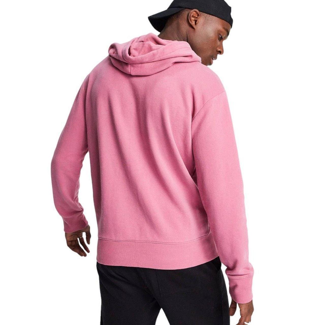 Hollister pink hoodie outlet mens