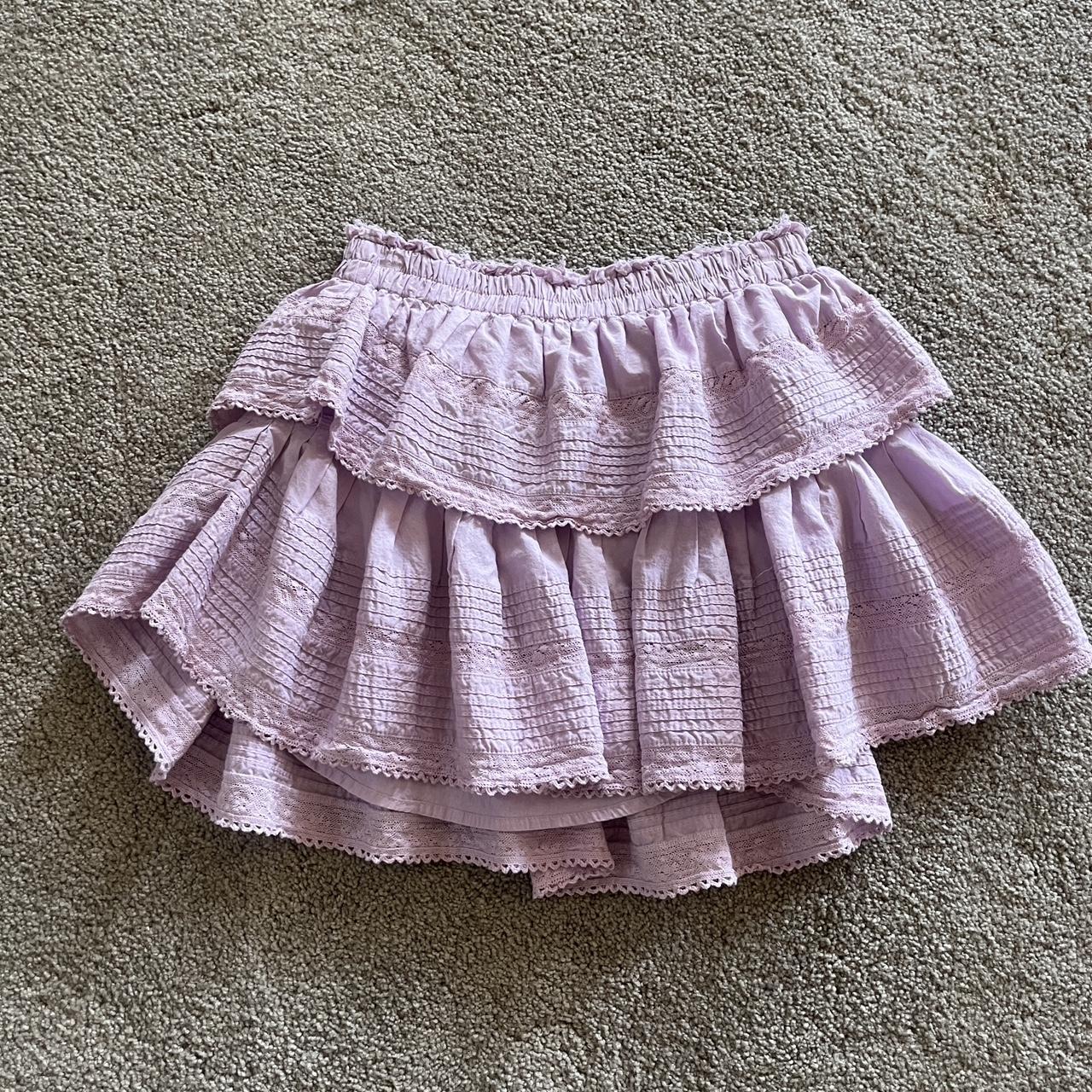 LoveShackFancy Women's Skirt Depop