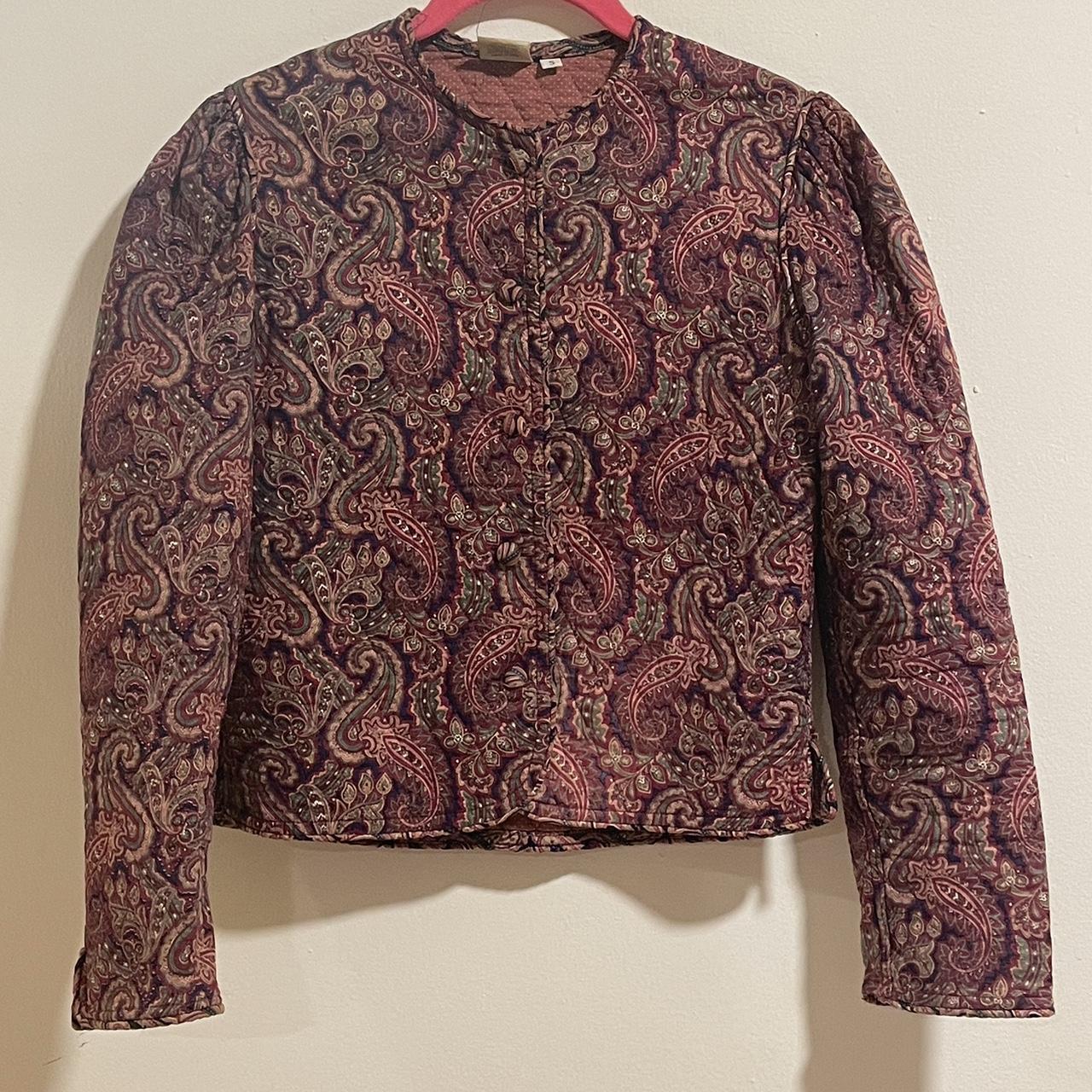 UNIQUE VINTAGE Vera Bradley Blazer Quilted Size ... - Depop