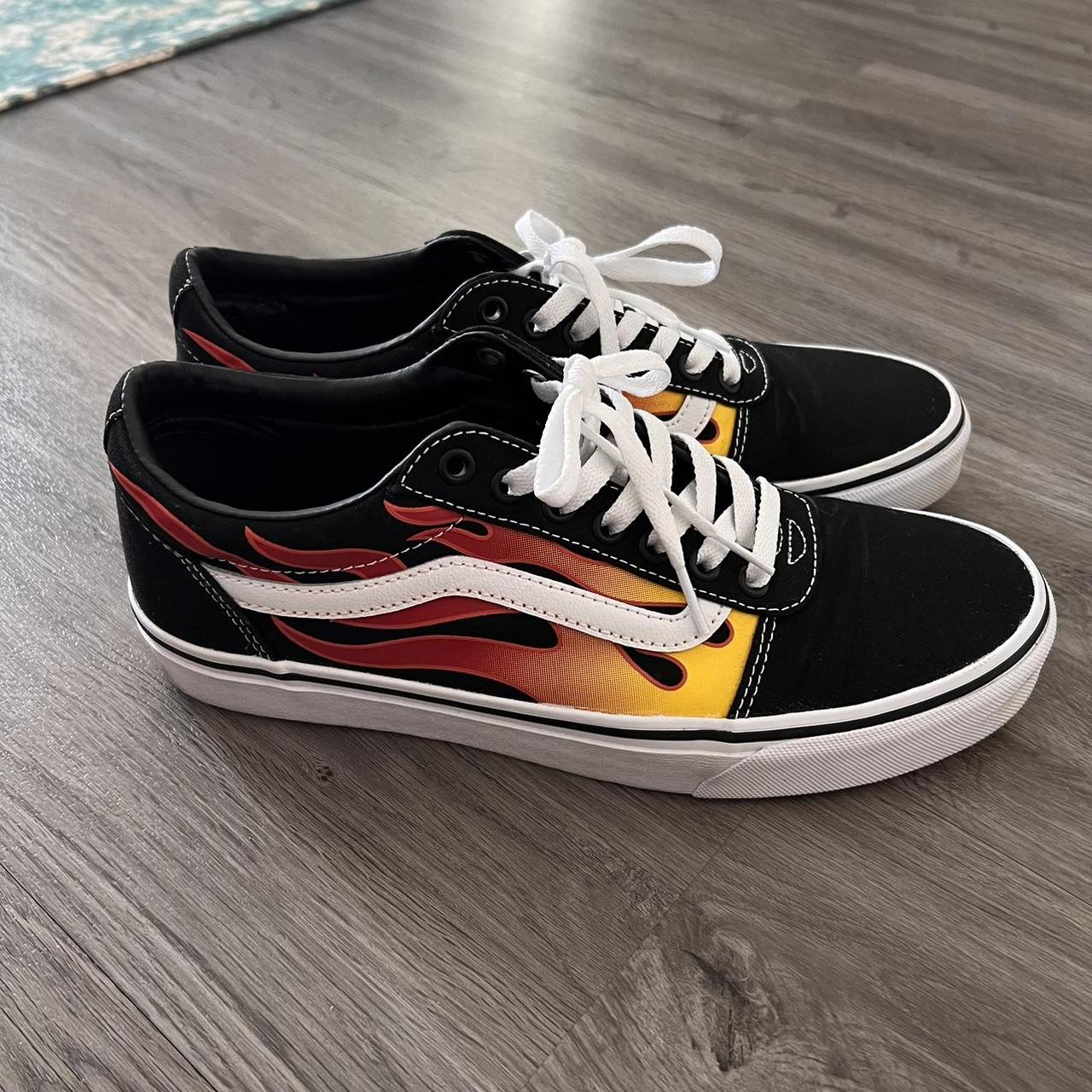 Fire vans old skool uk hotsell