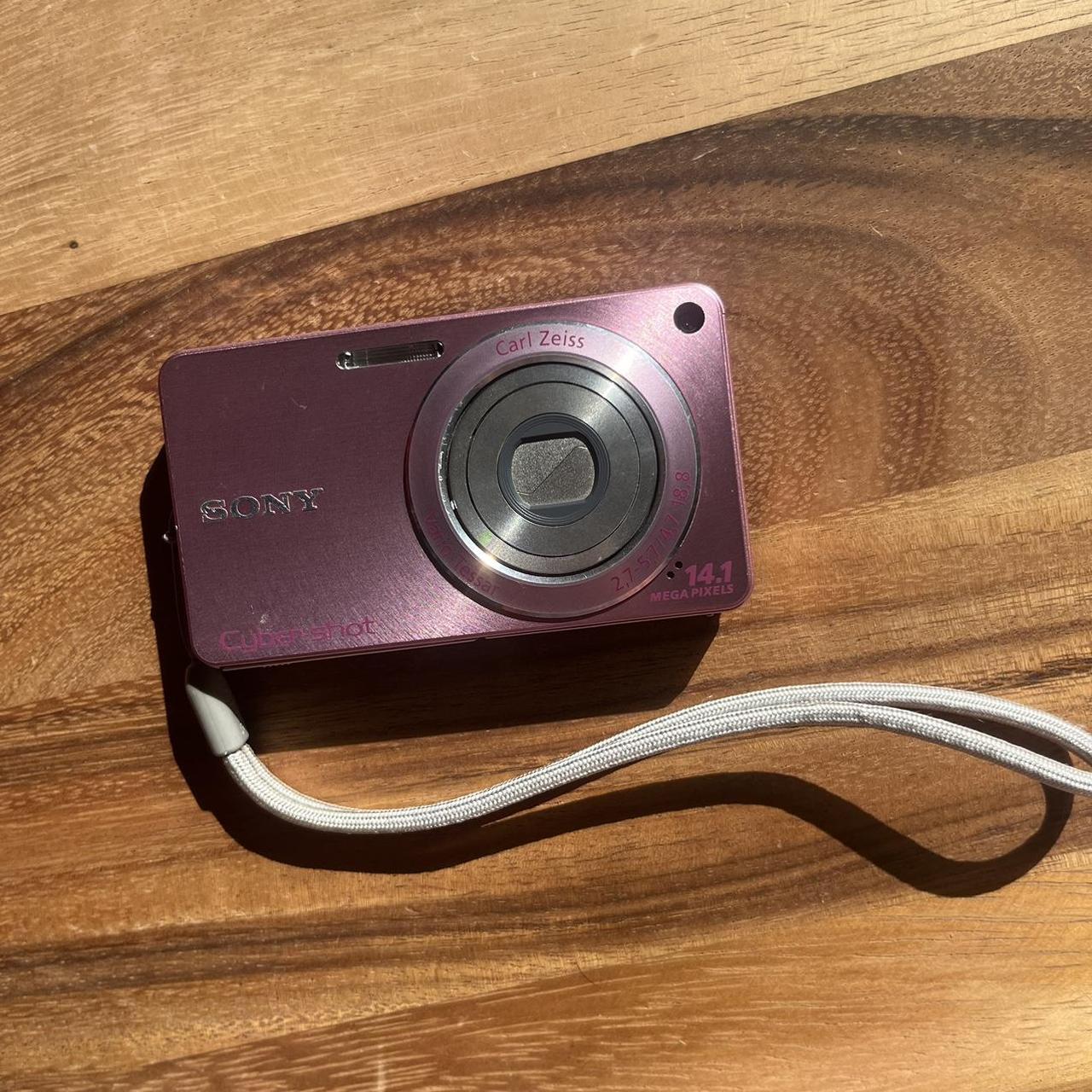 RARE baby pink sony cybershot dsc-w350 full working | Depop RARE baby pink sony cybershot dsc-w350 full working | Depop