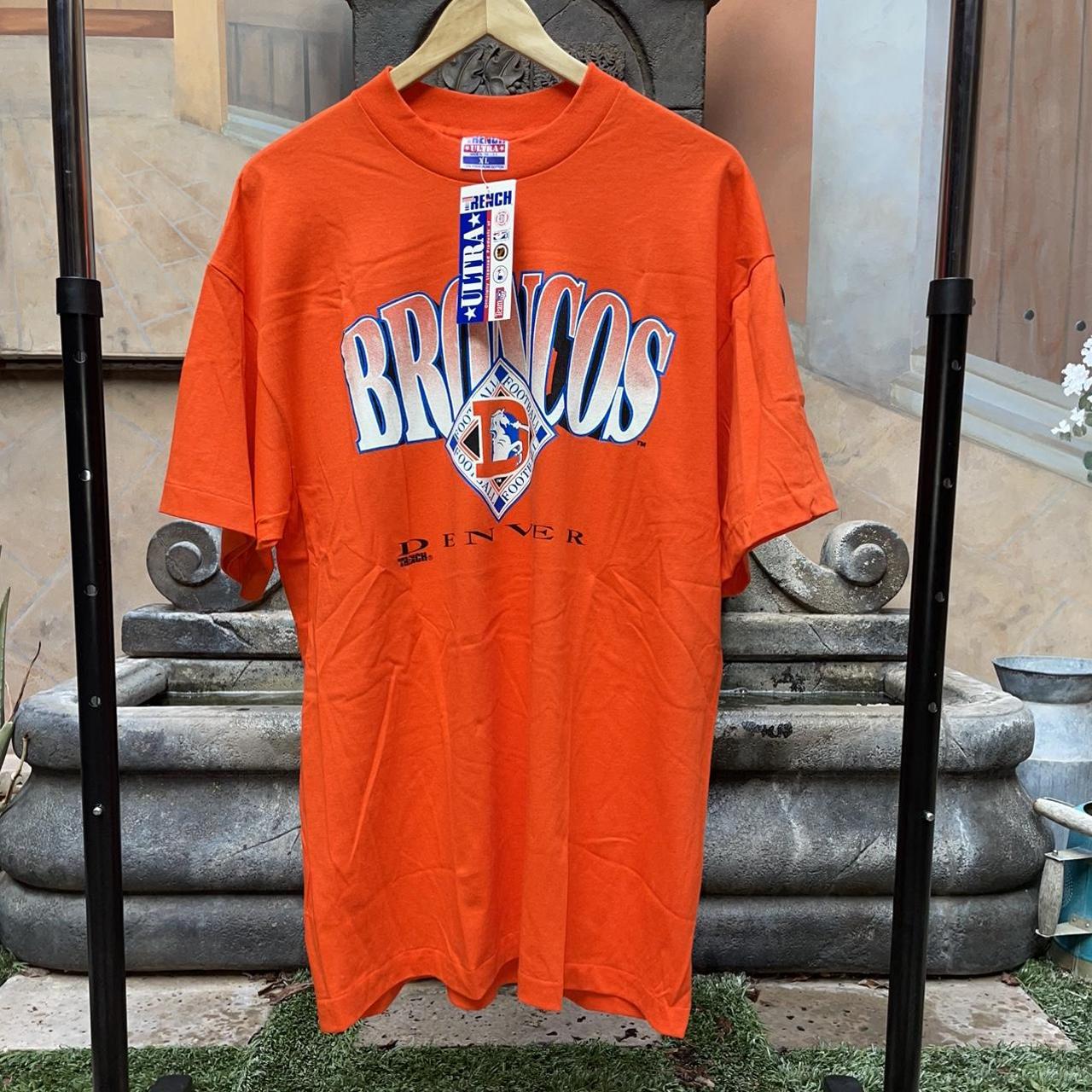 vintage denver broncos tee