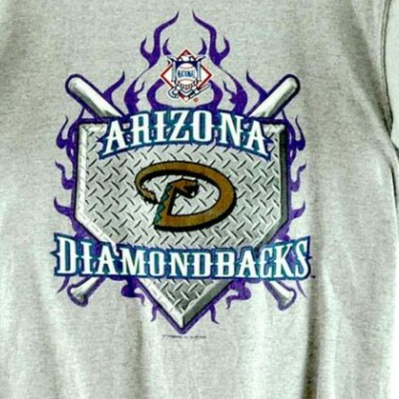 GREY ARIZONA DIAMONDBACKS T SHIRT Funny Vintage Gift - Depop