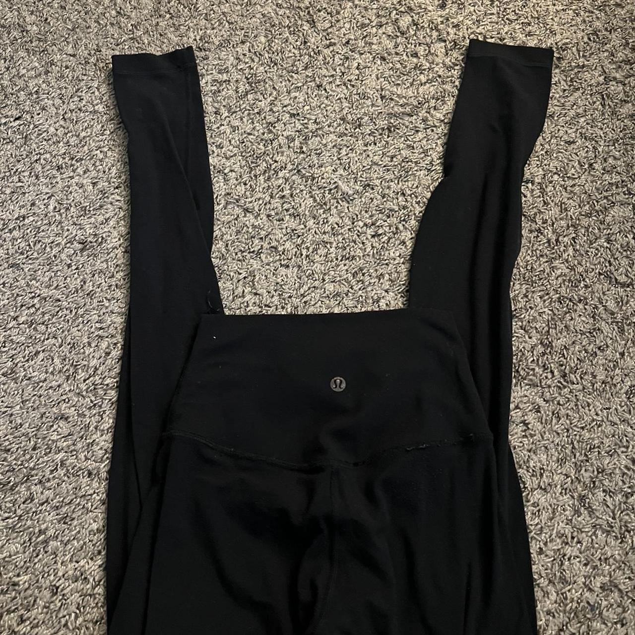 lululemon align pant ii black size 6 general wear - Depop