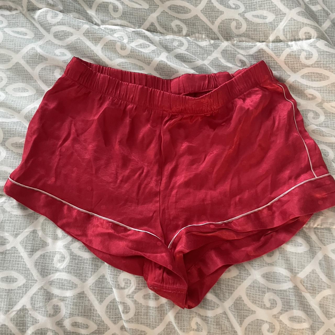 Adorable Victoria’s Secret silky sleep shorts So... - Depop