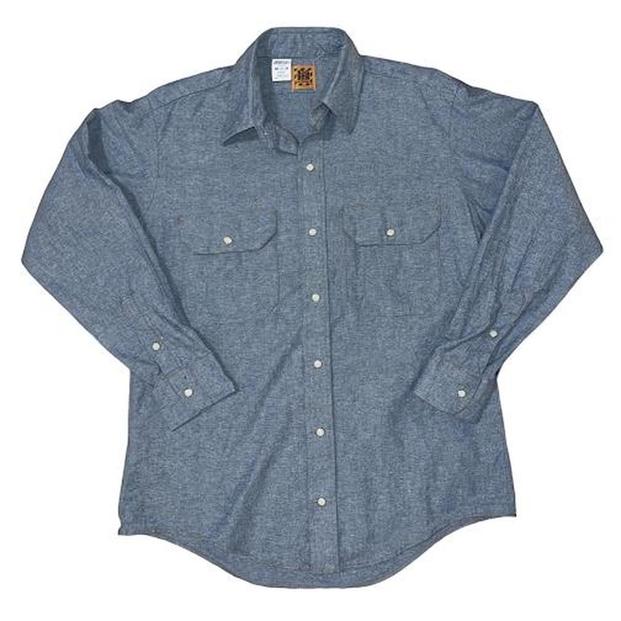 Wrangler Men's Blue Shirt | Depop