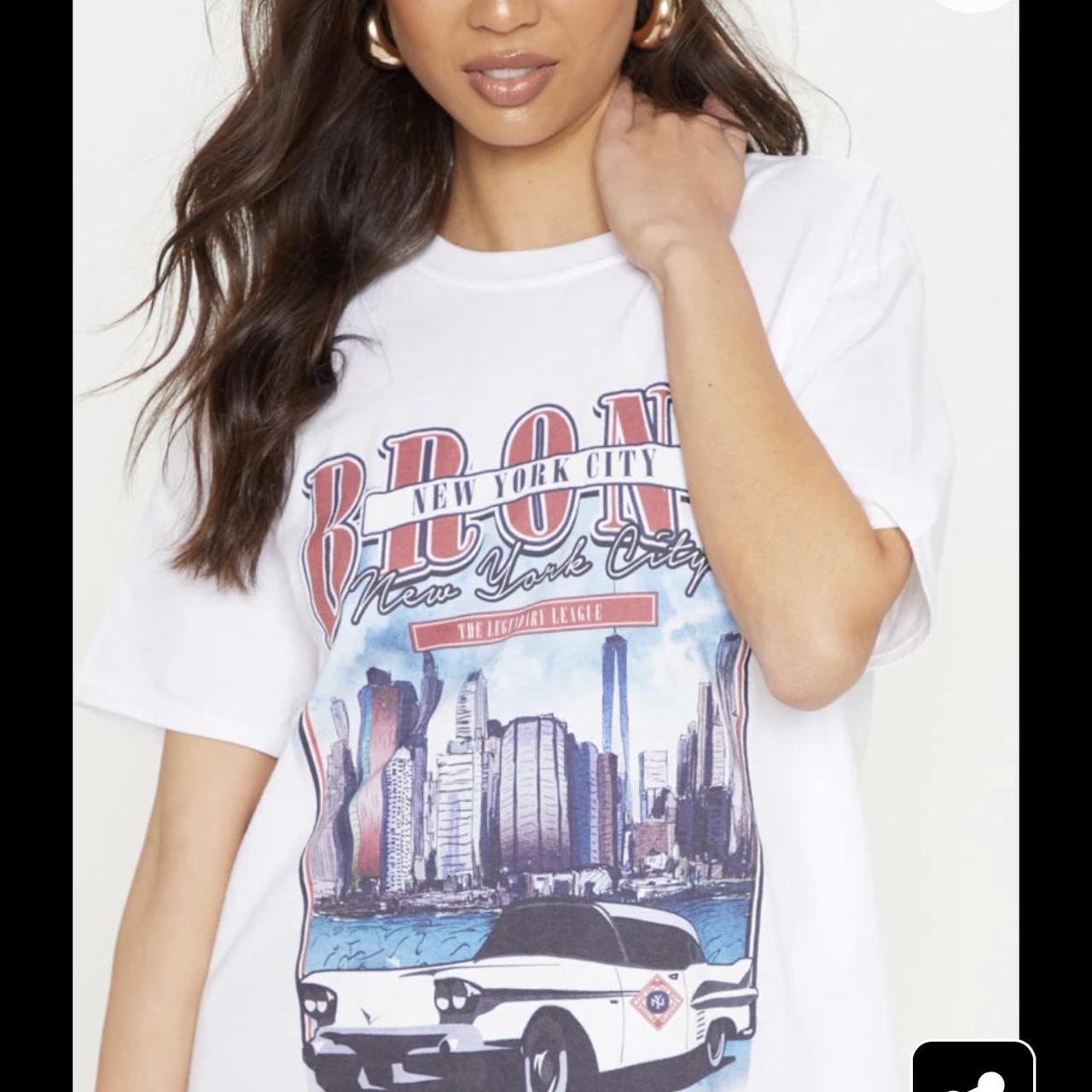 Pretty little thing oversized tee In good condition... Depop