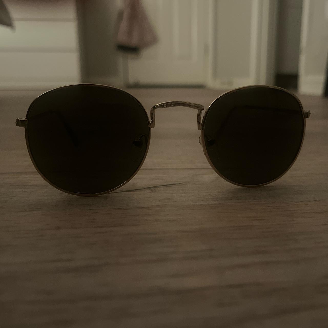 sunglasses that are so similar to ray bans round... Depop