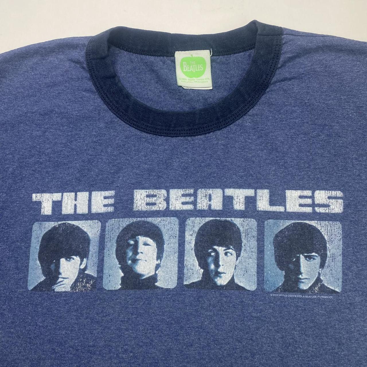 Vintage 2000s The Beatles x Apple band shirt ©... - Depop