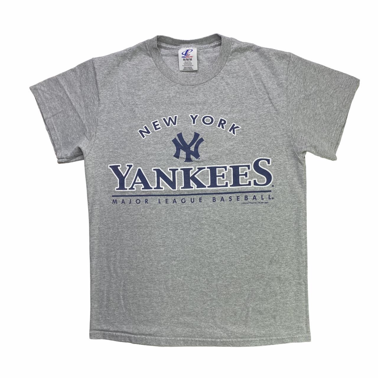 Vintage 2000s New York Yankees Raglan Half Sleeve - Depop