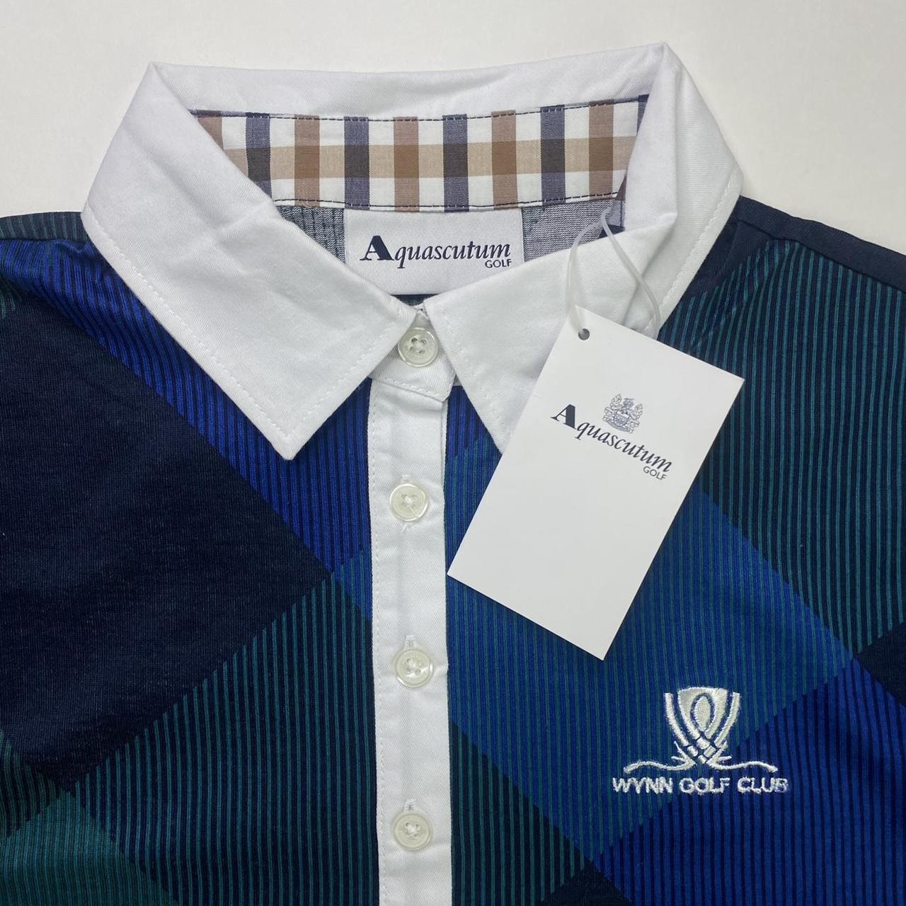 Aquascutum x Wynn Golf Club button down shirt Depop