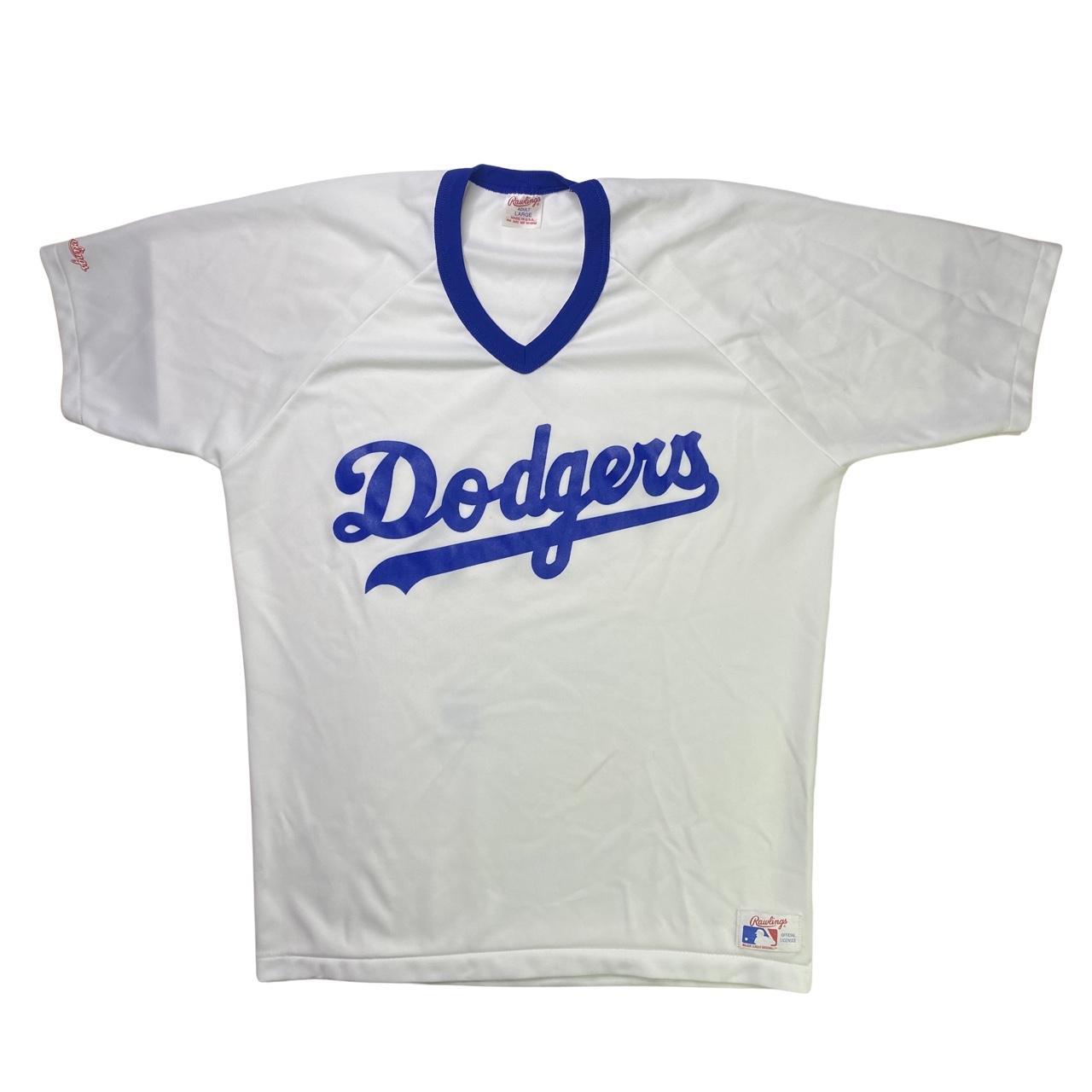 Rawlings, Shirts, Vintage La Dodgers Baseball Jersey Rawlings