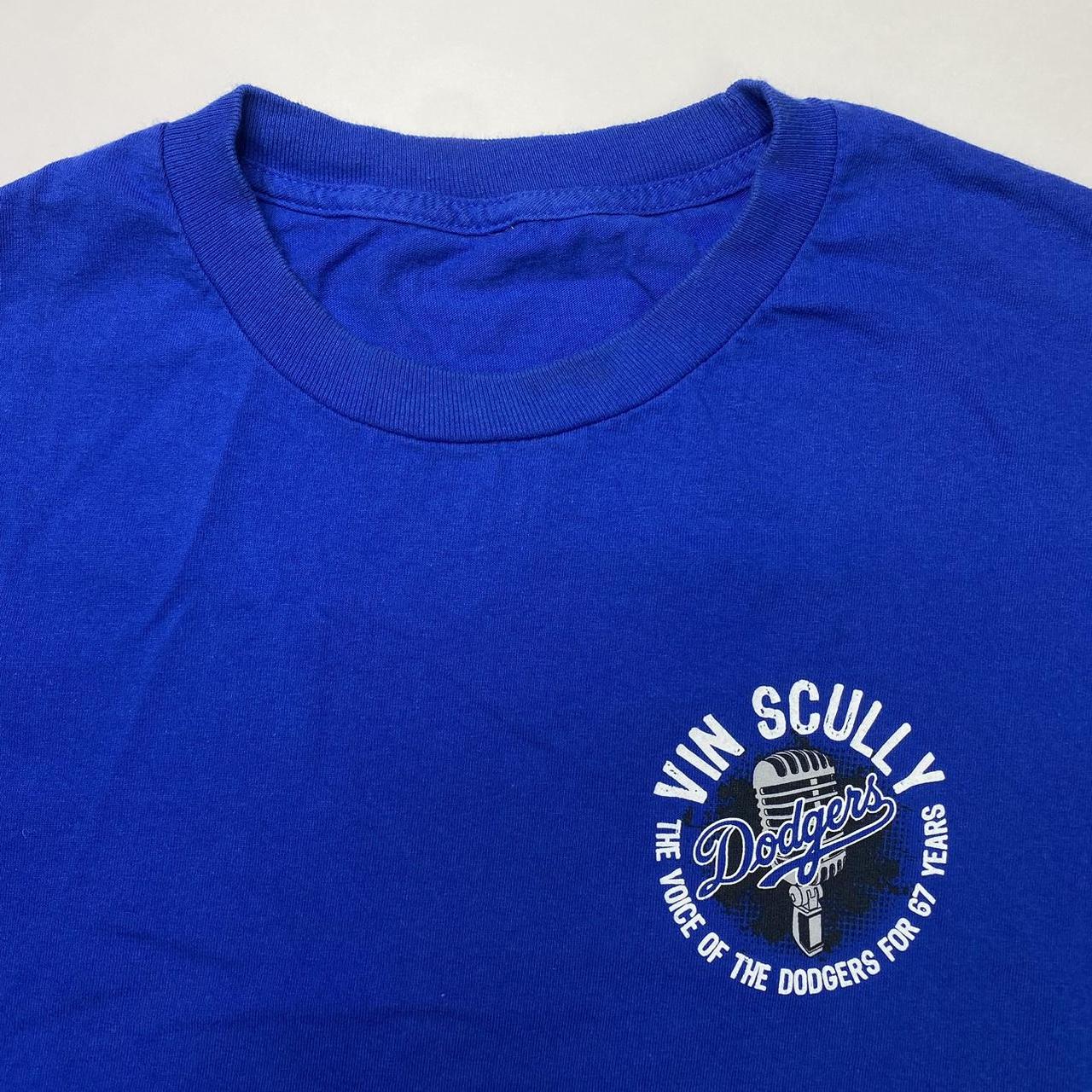 LA Dodgers x Vin Scully baseball jersey shirt Vin - Depop