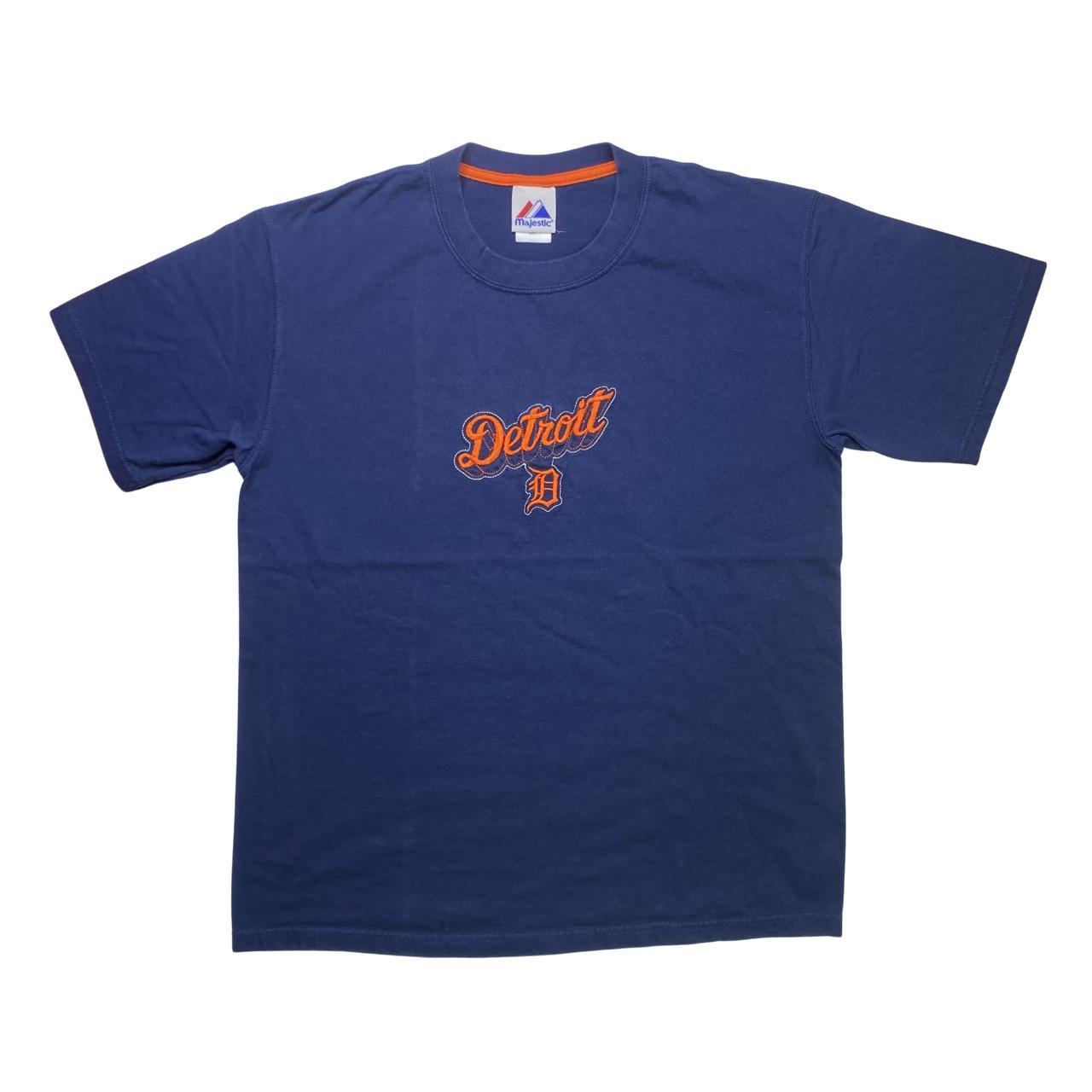 Vintage Majestic Detroit Tigers tee #35 condition : - Depop