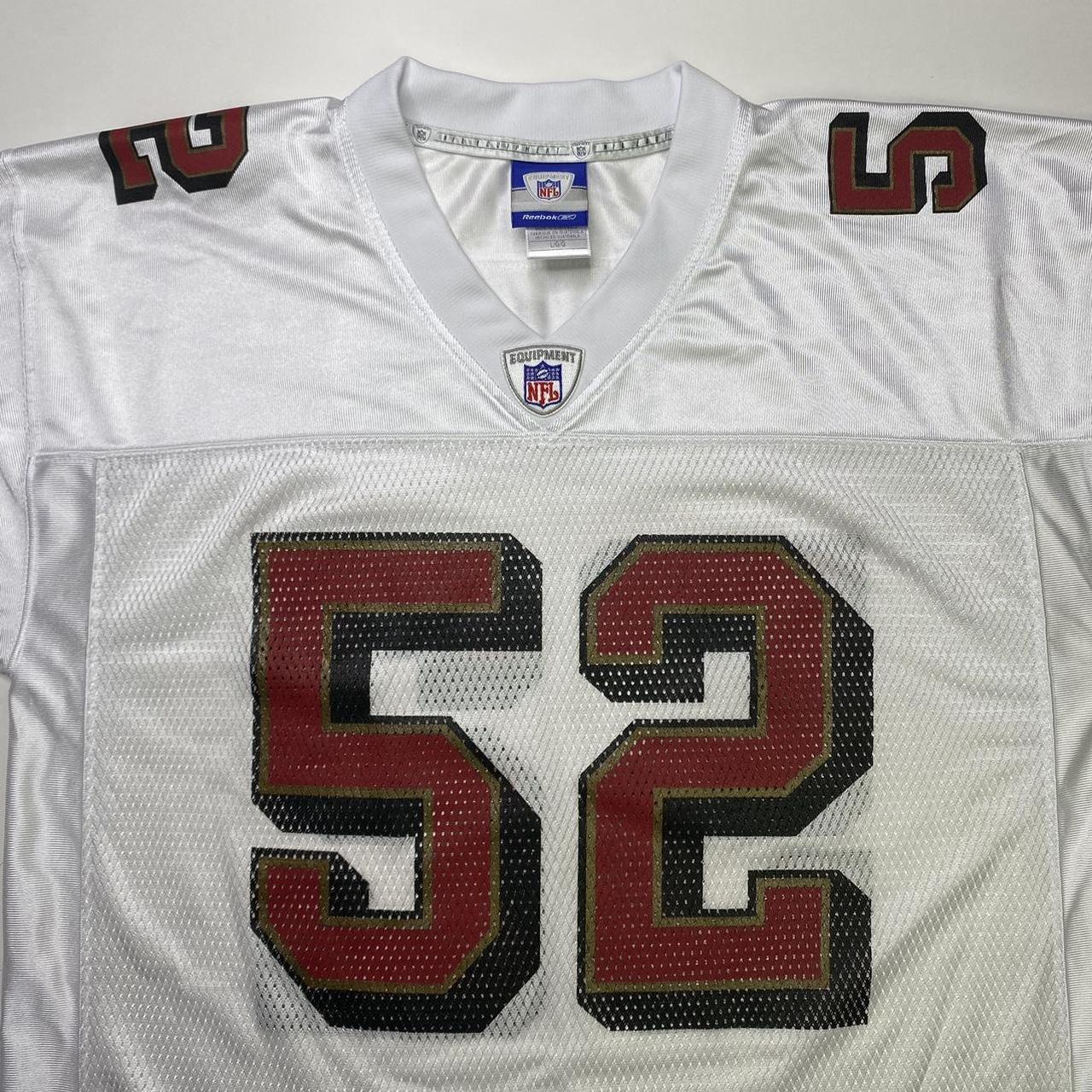 Reebok, Shirts, San Francisco 49ers Men Jersey Large White Reebok On  Field Patrick Willis 52