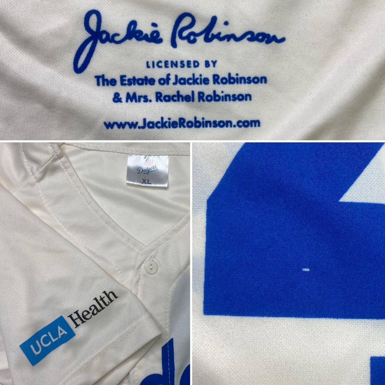 LA Dodgers x Jackie Robinson jersey 42 Promotional - Depop