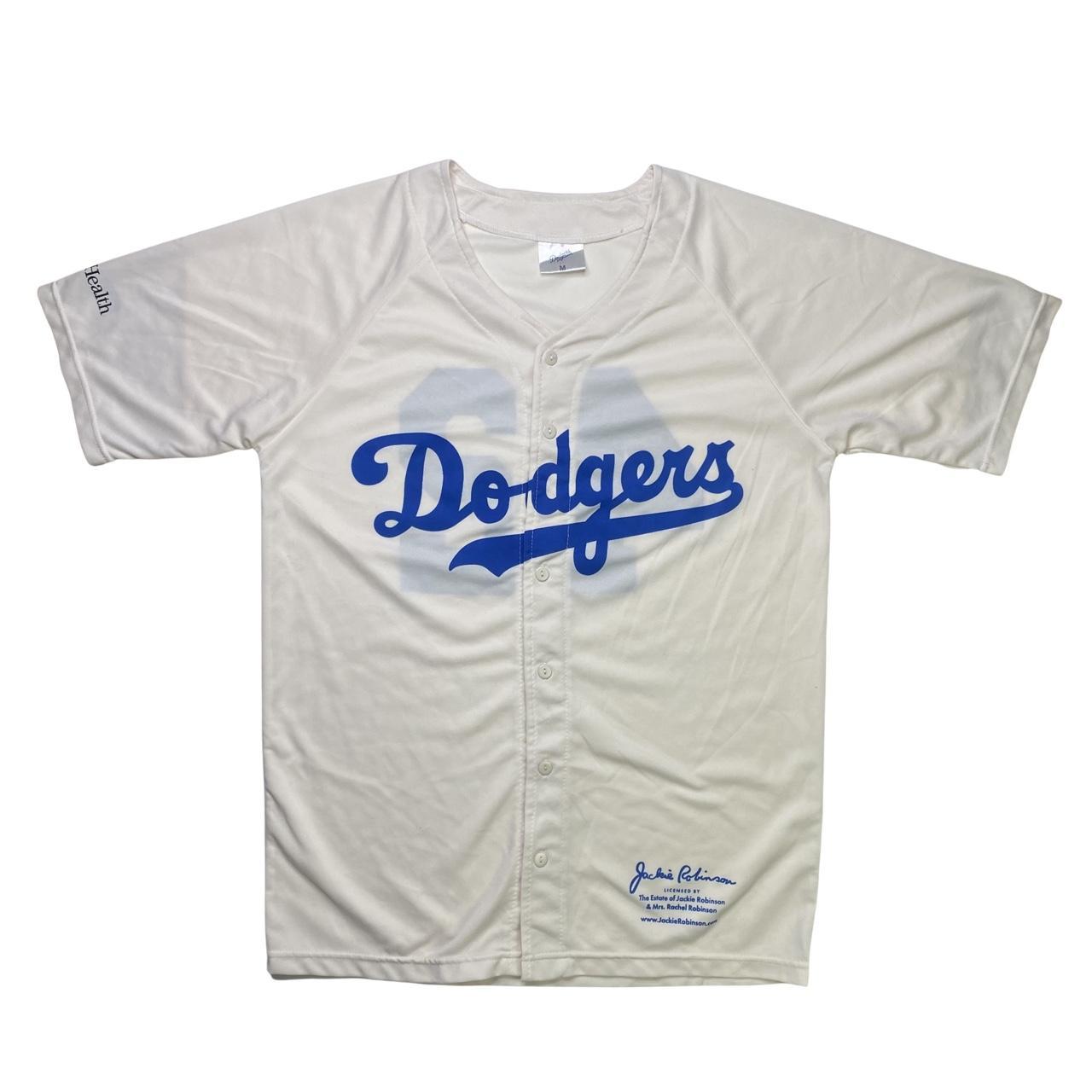 LA Dodgers x Jackie Robinson jersey 42 Promotional - Depop