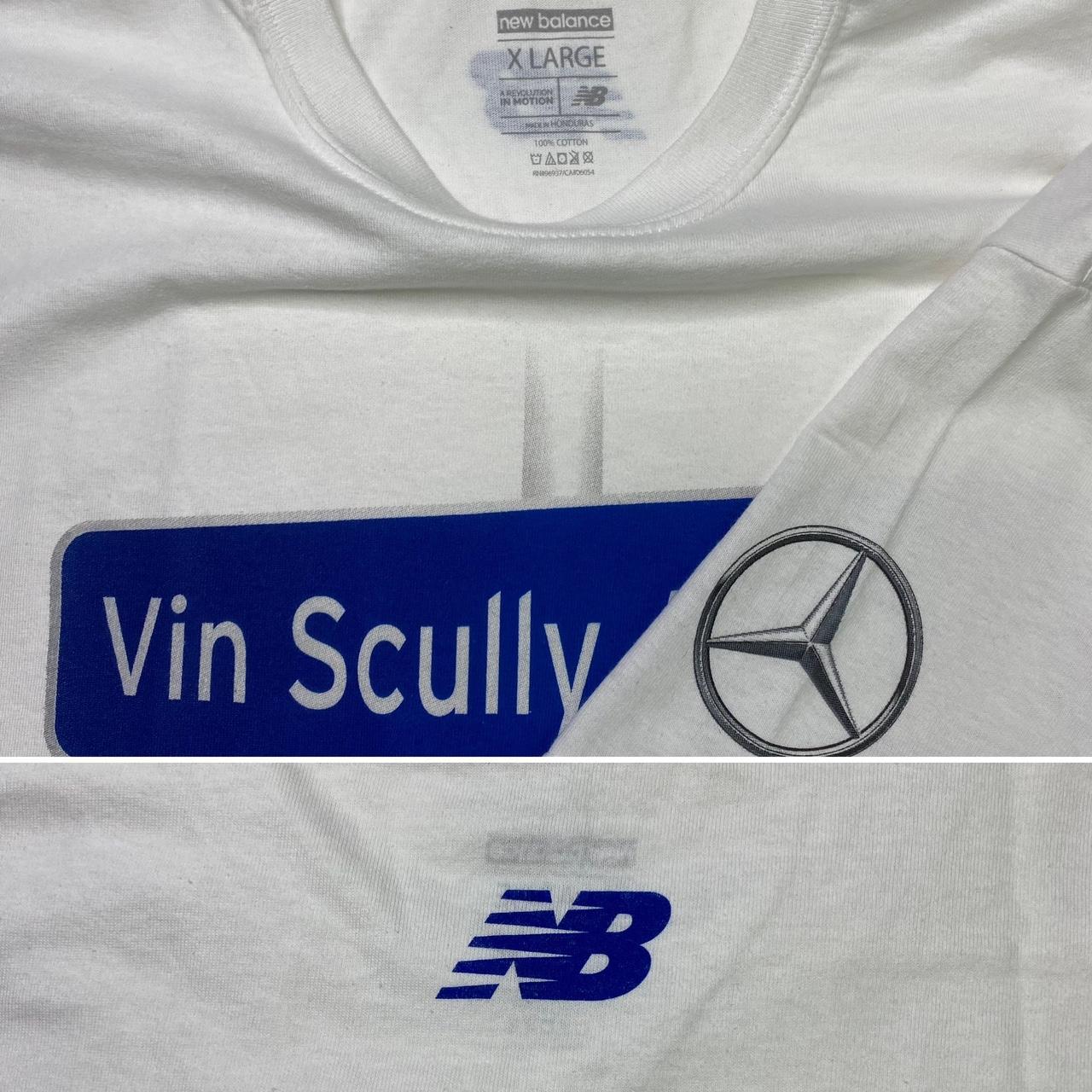 LA Dodgers x Vin Scully baseball jersey shirt Vin - Depop