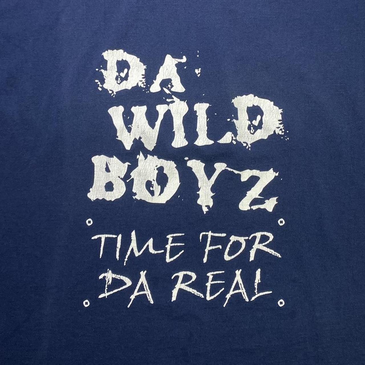 Vintage 2000s Da Wild Boyz music promo shirt Time Depop