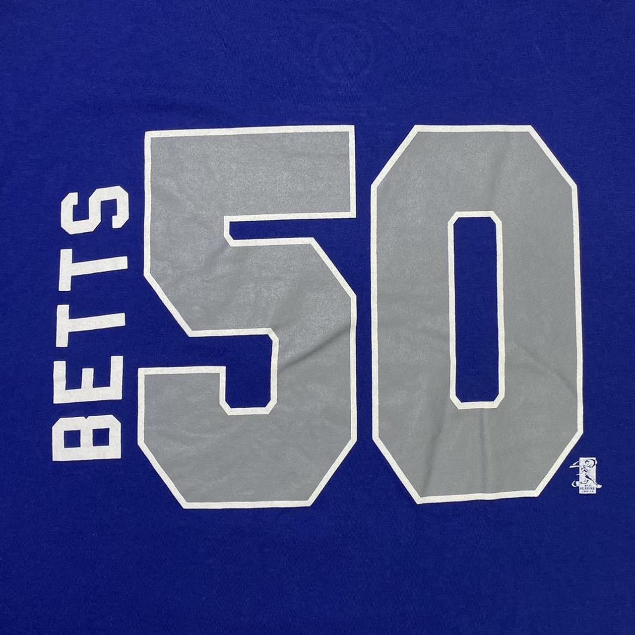 ML1791 #50 Mookie Betts Los Angeles Dodgers White - Depop