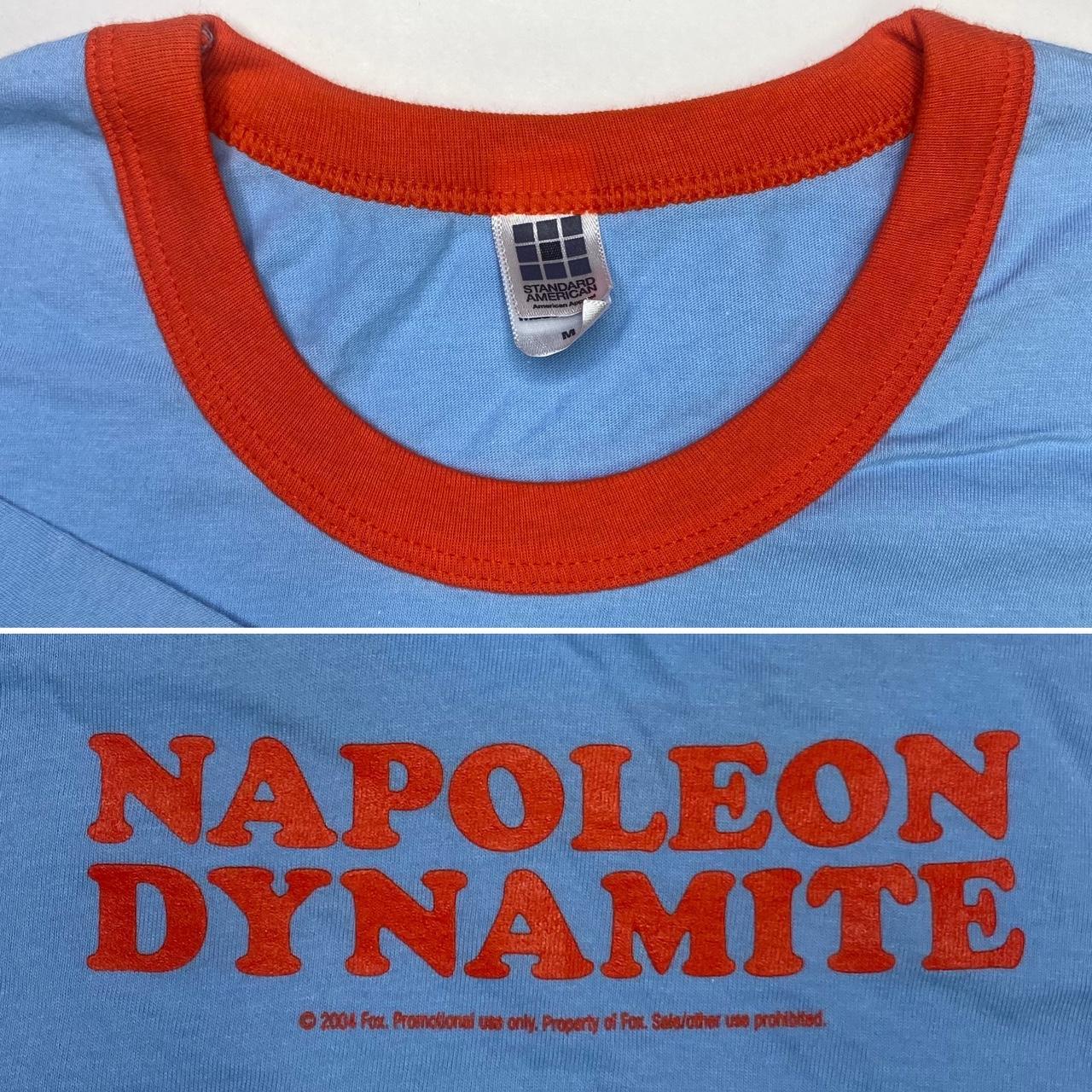 Vintage 2000s Napoleon Dynamite movie promo shirt ©️... - Depop