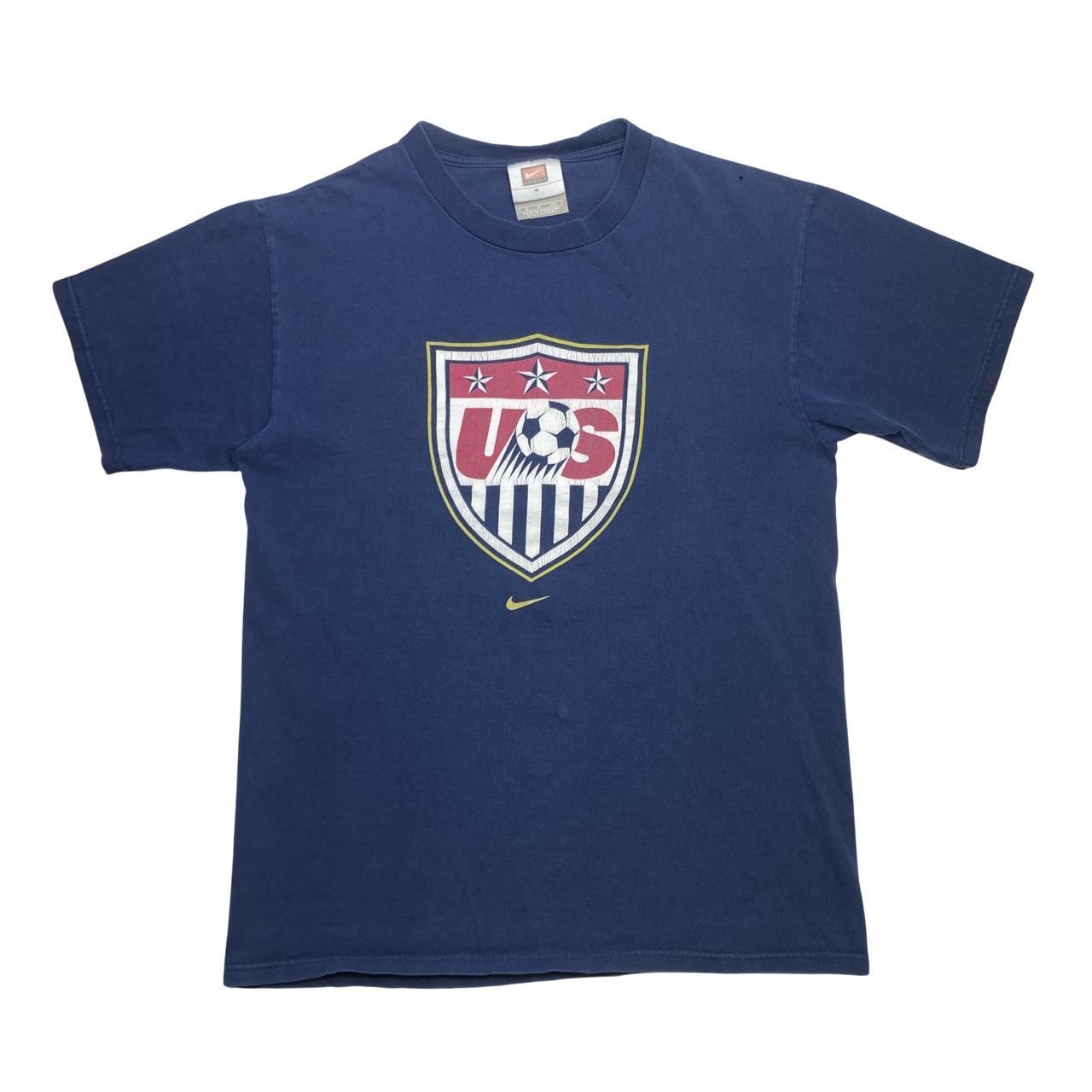 Vintage Nike USA soccer shirt Condition... Depop