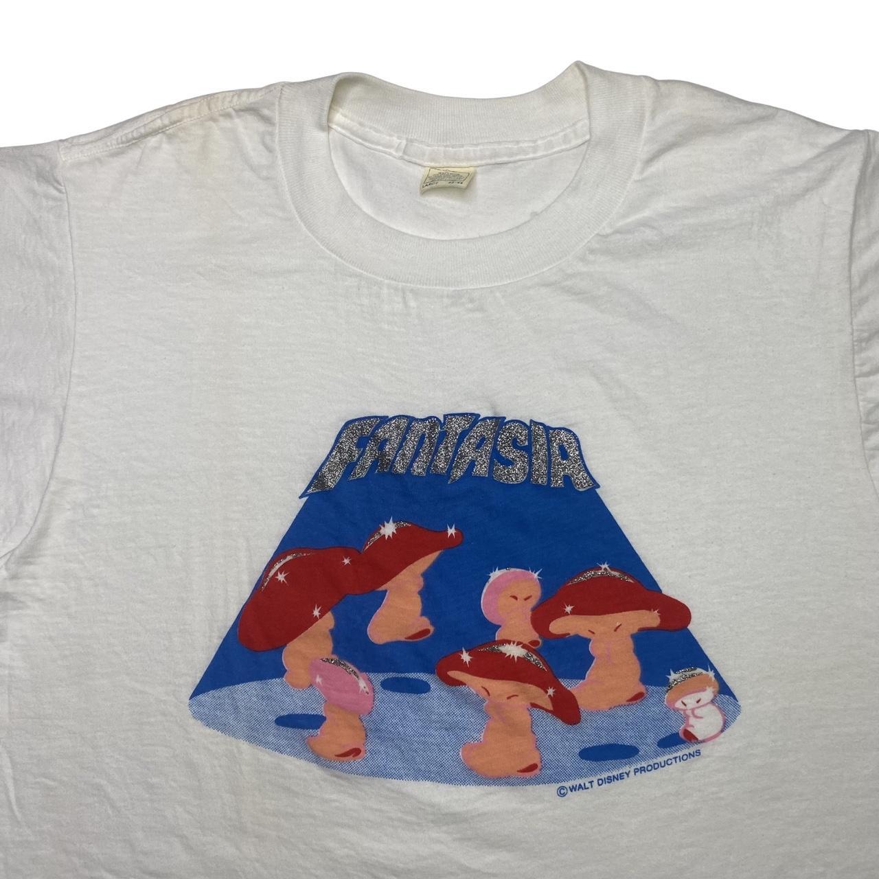 Vintage 70s 80s Fantasia mushroom movie promo shirt...