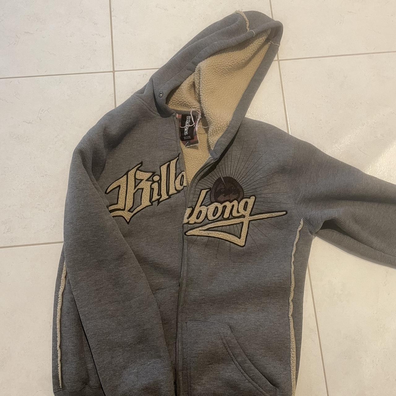 Billabong zip hoodie Barely worn good condition - Depop