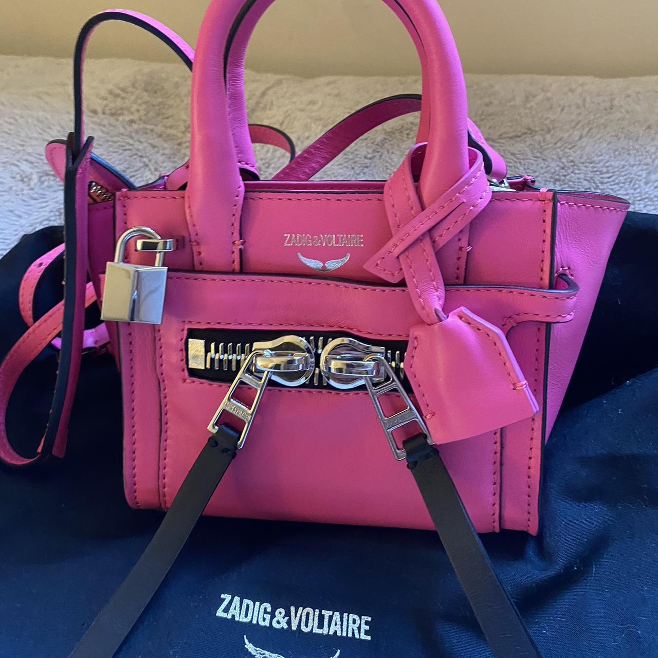 Zadig & Voltaire Candide Nano Leather Tote bag.... - Depop