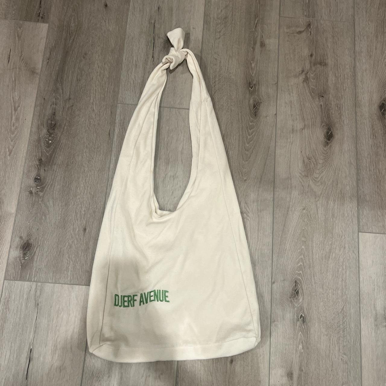 Djerf Avenue Women's Cream Bag | Depop