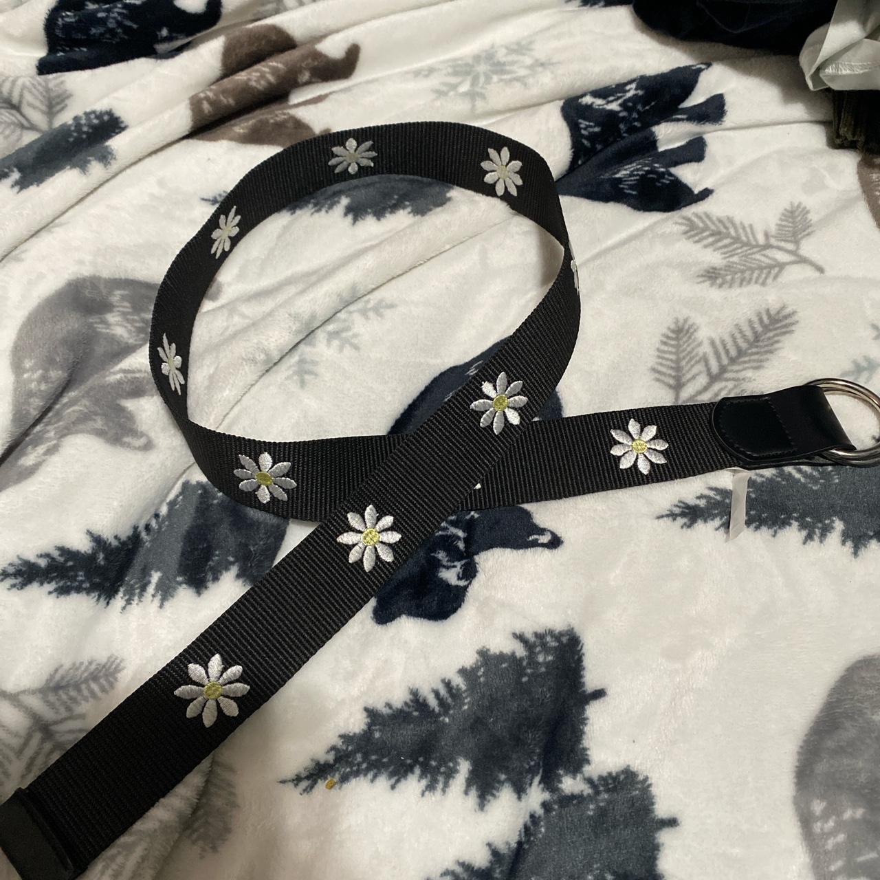 Target Women's Black and White Belt Depop